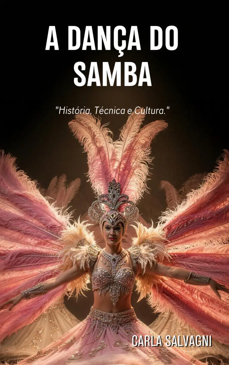 Capa do livro A Dança do Samba, de Carla Salvagni